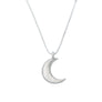 Luna Creciente Pendant - Silver