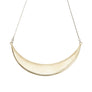 Luna Creciente Statement Necklace - Bronze