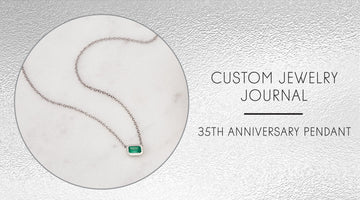 Custom Design Journal: An Emerald Anniversary