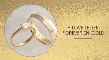 A Love Letter Forever in Gold