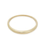 Gold minimalist bangle