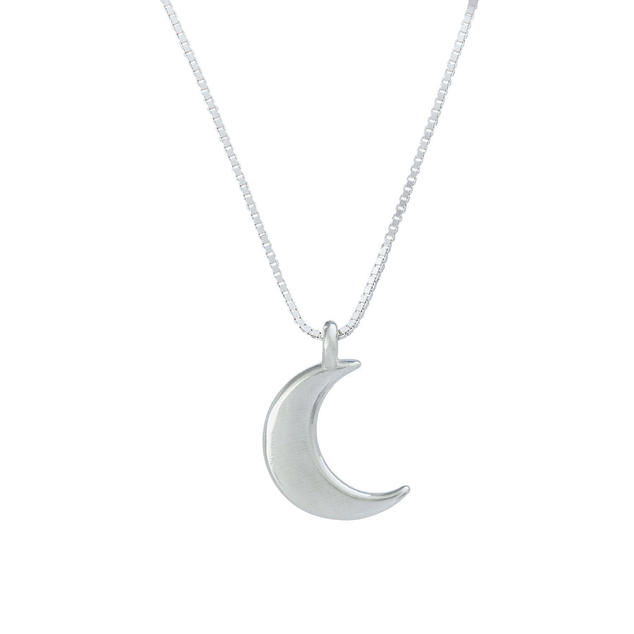 Luna Creciente Pendant - Silver